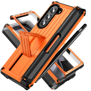 Funda de Lujo para Teléfono Móvil <span class=keywords><strong>Samsung</strong></span> <span class=keywords><strong>Galaxy</strong></span> <span class=keywords><strong>Z</strong></span> <span class=keywords><strong>Fold</strong></span> 5/W24 con Soporte para Lápiz y Base - Product Image 4