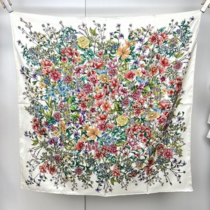 New Silk Floral Cavalo Impresso Pequeno Cabelo Xaile Mulheres Fantasia Flor Padrão 88*88cm Lenço De Seda Lenço Ladies Office Tie Scarf - Product Image 6