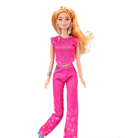 Poupée Supermodèle Articulée 28cm en Vinyle – Jouet Miniature de Dessin Animé Tendance, Jouet Éducatif Adorable pour Enfants
