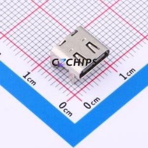 GT-<b>USB</b>-7010F <b>USB</b> <b>Connector</b> SMD <b>Connector</b> ( <b>Connector</b> Type: Type-C )( Protocol Standard: <b>USB</b> 2.0 )( Gender: Female ) - Product Image 1