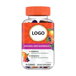 Cápsulas Probióticas Personalizadas con Logotipo, OEM ODM, Salud Vaginal, 60 Gomitas, Suplemento Natural para la Salud Digestiva e Intestinal para Adultos con GMP - Product Image 1