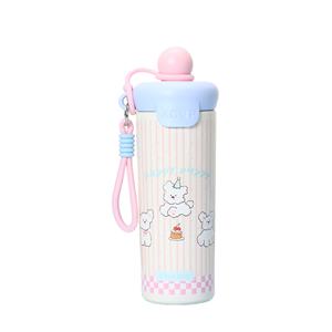 Tazza Termica Portatile in Acciaio Inox, Grande Capacità, Isolante, Antigoccia, Nuovo Design con Simpatici Animali Cartoon - Product Image 1