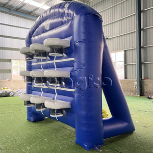 Jeu de lancer gonflable commercial à structure pneumatique pour fête foraine, avec panneaux Velcro interchangeables, jeu de lancer '<span class=keywords><strong>Angry</strong></span> Throwing' pour événements festifs - Product Image 5