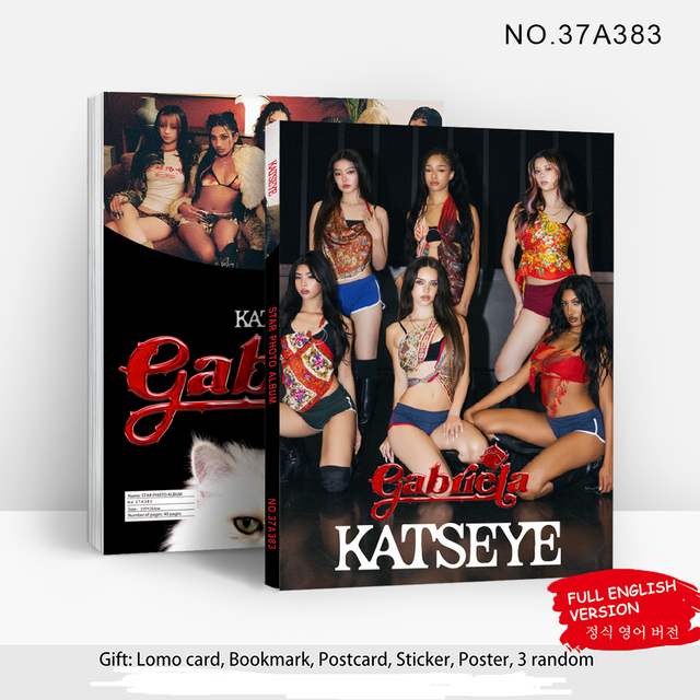 KPOP KATSEYE New Album HD Paper Photo Album with Digital Printing Christmas Gifts in Stock