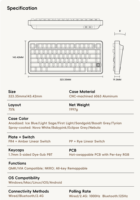 Evo75 Kit Keyboard aluminium CNC 75% eksklusif untuk distributor: QMK/VIA, Multi-OS, harga grosir