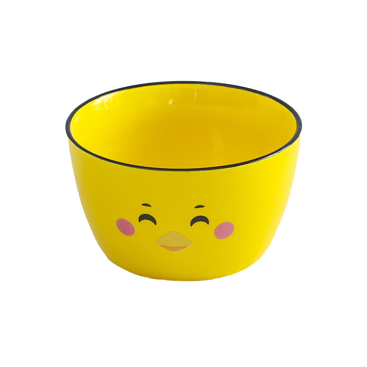 Wholesale cute Japanese and Korean small ceramic ramen bowl rice bowl for gift kids
