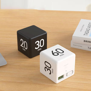 Minuteur de compte à rebours domestique DD1407 en gros avec alarme, idéal pour la cuisine, la pâtisserie, et capteur de gravité en forme de cube - Product Image 3