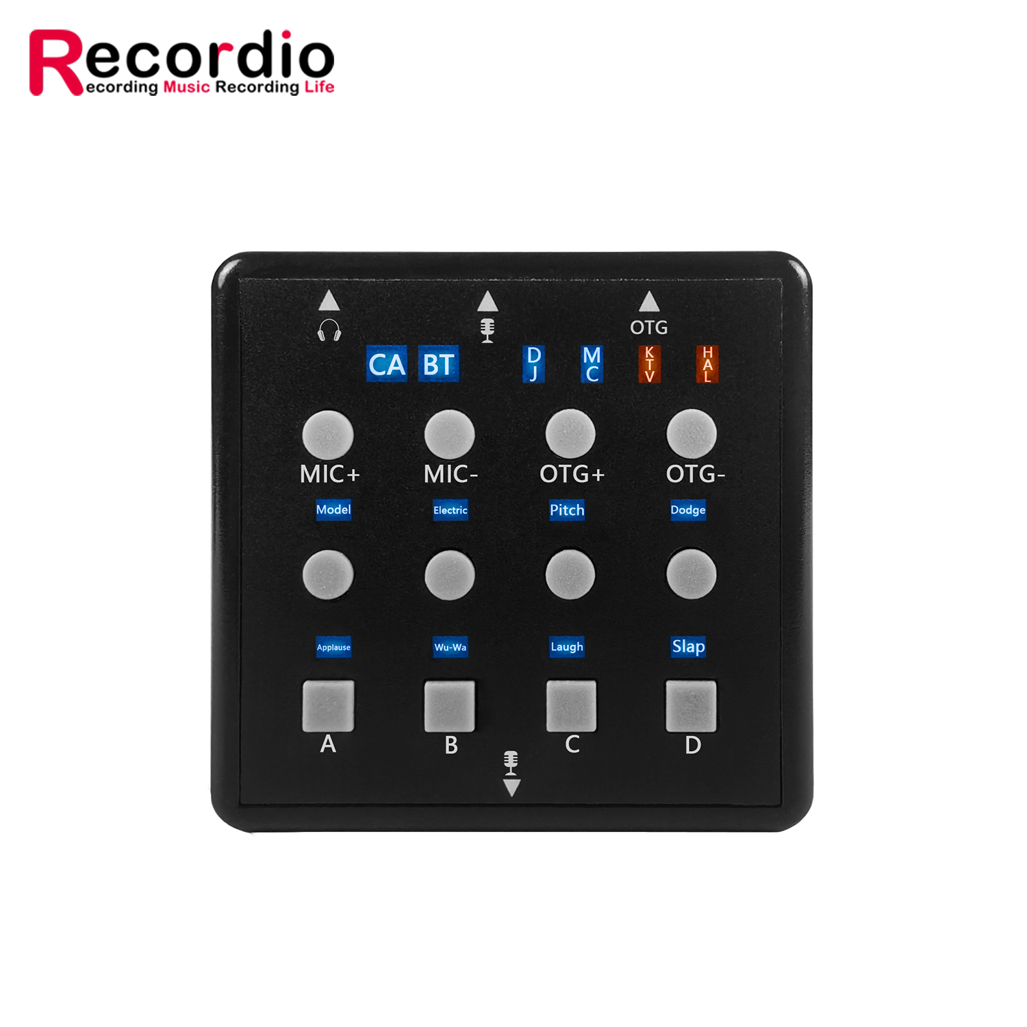 USB Karaoke Studio Recording Music Sound Card For Home Live