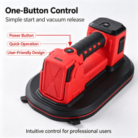 Ventouse électrique sans fil robuste pour carrelage, outil de levage portatif pour le déplacement de pierres, verre et carreaux, outil de construction