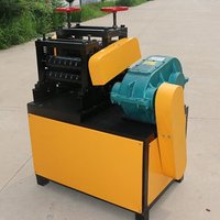 Redresseuse de barres d'acier CNC VFD avec servomoteur, vitesse variable, écran tactile, sans dommages de surface, moteur haute performance