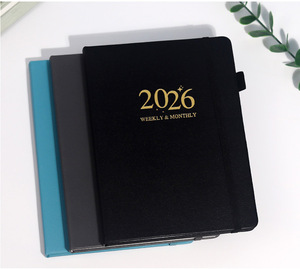 2026 Cross-Biên Giới A5 Hàng Tuần Xoắn Ốc Máy Tính Xách Tay Phong Cách Mới Kế Hoạch Cuốn Sách Với Dây Đeo In Lịch Da Nhật Ký - Product Image 1