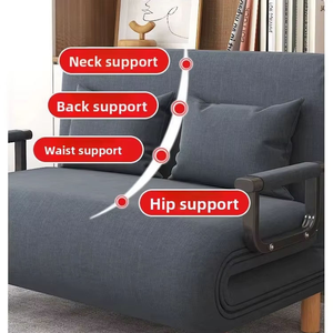 Sillón <span class=keywords><strong>Cama</strong></span> Plegable Doble de 2 Plazas con Ruedas <span class=keywords><strong>para</strong></span> Apartamento y Sala de Estar, Venta al por Mayor - Product Image 5