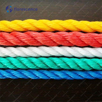 Corde en PE 3-24 mm, corde en polyéthylène torsadée multicolores pour la pêche en mer et l'emballage