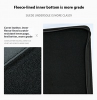 Álbumes de Fotos de Cuero PU con 4 Bolsillos, Carpeta Premium con Carga Superior para Tarjetas Coleccionables y de Intercambio