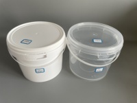 Seau de récipient en plastique Transparent 3l réutilisable pour capsules de café de Style différent