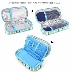 Insulin Cooler Travel Case Diabetic Medication Organizer Medical Cooler Bag with 2 Ice Pack Waterproof and Insulation Liner - Product Image 6