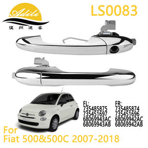 ฝาครอบมือจับประตู Fiat 500 500C รุ่น LS0083 ชุบโครเมียม สำหรับปี 2007-2018 - Product Image 1
