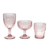 Gobelet à vin rouge en verre gaufré de style européen, élégant, fait main, compatible lave-vaisselle, écologique, multifonction, capacité 400 ml