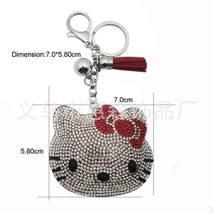 Nouveau porte-clés <span class=keywords><strong>Hello</strong></span> <span class=keywords><strong>Kitty</strong></span> en forme d'animal de dessin animé, pendentif pour sac de femme, cadeau - Product Image 5