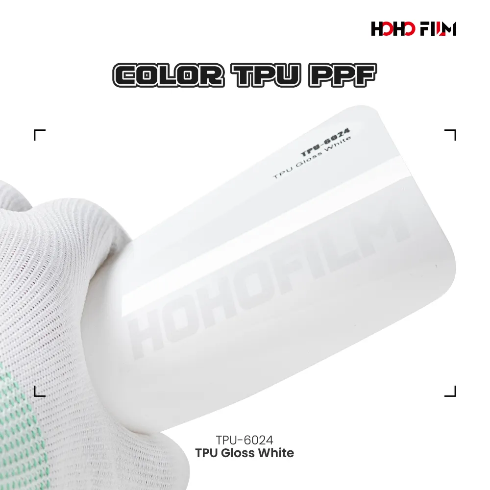 HOHOFILM TPU 자동차 필름 색상 변경 PPF 액체 금속 레드 자동 1.52*16m/롤 Pppf 페인트 보호 필름 컬러 PPF 필름