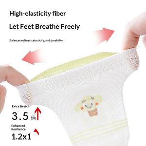 Calcetines de <span class=keywords><strong>Piso</strong></span> para Bebé, Primavera Verano, Novedad, Lindos, Antideslizantes, <span class=keywords><strong>con</strong></span> Diseño Jacquard, para Niños y Niñas Pequeños - Product Image 4