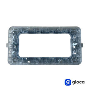 Support mural Gloca, ensemble de 5 supports pour 4 places, pour la série Matix, en plastique, simple face, standard - Product Image 5