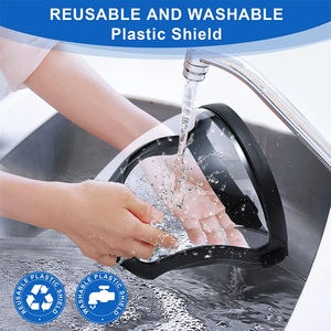 Masker Pelindung Kerja Pelindung Wajah Penuh Pelindung Wajah Transparan Layar Pelindung Wajah Aksesori Dapur Gadget - Product Image 3