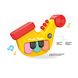 Frolic Piano Mini <b>Electronic</b> <b>Keyboard</b> 12 Scales Musical Instrument For Children Early Education Toy - Product Image 4