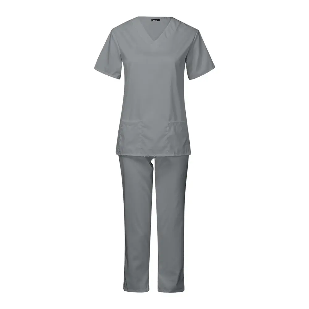 Summer Thin Scrub Sets Women's Hospital Work Uniform Quick Dry Stretchy Suits