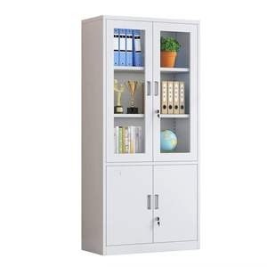 Archivador Metálico de Oficina, Armario de Almacenamiento de Acero para Oficina, Puerta Metálica, Armario Metálico con Estantes Ajustables, Venta de Fábrica - Product Image 5