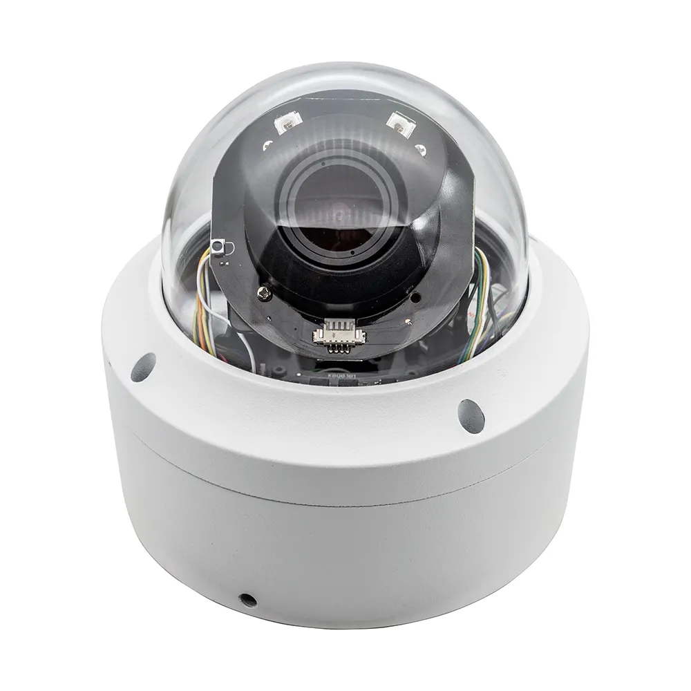 Outdoor H.265 Hd 1080P Sony IMX307 Dome Cctv 5X Zoom Pan-Tilt Camera Groothoek Netwerk Ip Poe camera