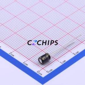 ตัวเก็บประจุแบบอิเล็กโทรไลต์อะลูมิเนียมแบบ Through-Hole รุ่น EF476M010C05RR0VH4FP0 ขนาด D4xL5 มม. 47uF 20% 10V 1.5 มม. - Product Image 2