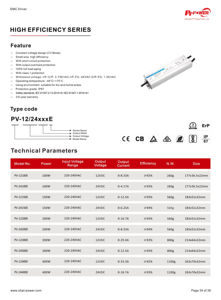 Fuente de alimentación LED de alta eficiencia IP67 a prueba de agua 400W CB CE RoHS Certificación Equipo de iluminación LED para exteriores 12V 24V Opciones - Product Image 2