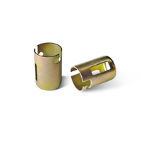 Support de douille d'ampoule universel 18 mm BA15s 1156 à base plate baïonnette, plaqué zinc, pour feux arrière, de frein et de clignotants de moto, scooter et automobile