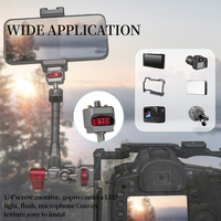 Support de bras magique articulé réglable de 11 pouces pour appareils photo reflex numériques Smartphones 1/4 \ "vis à filetage Arri broches accessoires de caméra