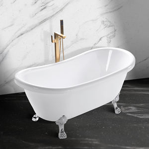 <span class=keywords><strong>Baignoire</strong></span> autoportante en acrylique moderne <span class=keywords><strong>de</strong></span> haute qualité, économique, <span class=keywords><strong>de</strong></span> petite taille, pour bébé, pour salle <span class=keywords><strong>de</strong></span> bain intérieure, avec quatre pieds - Product Image 1