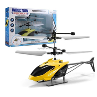 Jouet pour Enfants Avion à Induction Double Mode Voiture Télécommandée Hélicoptère à Induction Hélicoptère Télécommandé Jouets Volants pour Garçons