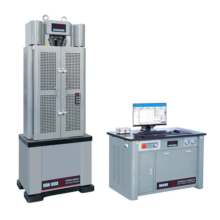 HST WAW-1000 WAW-2000 1000KN 2000KN computer controlled hydraulic servo universal testing machine