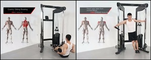 BK-3073 Appareil de musculation complet BODYLONGER en acier pour petits oiseaux, usage professionnel, commercial et domestique, capacité de charge 160 kg - Product Image 4