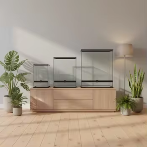 Cadre de terrarium pour <span class=keywords><strong>reptiles</strong></span>, enclos pour <span class=keywords><strong>reptiles</strong></span>, cage pour amphibiens, fournitures pour animaux de compagnie - Product Image 6