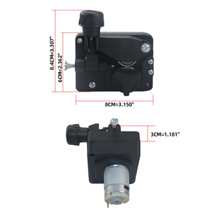Alimentador de Alambre MIG Mini de 24V/12V CC, Ensamblaje de Alimentador de Alambre de Servicio Ligero, Máquina de Alimentación de Alambre de Rodillo Único - Product Image 3