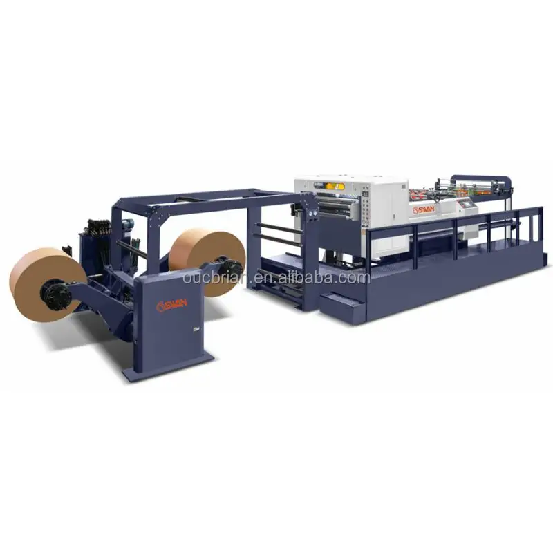 1400mm Servo hassas yüksek hızlı kağıt rulosu ila sac kesme makinesi