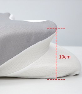 <span class=keywords><strong>Almohada</strong></span> Cervical Ergonómica de Espuma Viscoelástica con Forma de Mariposa, Soporte Ortopédico para el Cuello, <span class=keywords><strong>Almohada</strong></span> para Dormir, Logotipo Personalizado, OEM, ODM Disponible - Product Image 5
