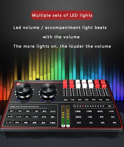 Professionnel G9 Interface usb carte <span class=keywords><strong>son</strong></span> studio d'<span class=keywords><strong>enregistrement</strong></span> pour téléphone <span class=keywords><strong>pc</strong></span> ordinateur Application de Diffusion En Direct - Product Image 3
