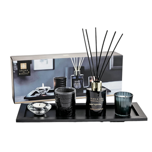 Wholesale in Stock Luxury Scented Candle Reed <strong>Diffuser</strong> Gift Set Custom Scent Logo Private Label Aromatherapy Home Decor Holiday - Product Image 1