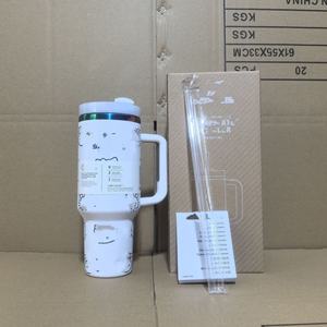 Thermos in Acciaio Inox a Doppia Parete da 40oz, Tazza Termica Grande Capacità con Manico per Auto - Product Image 3