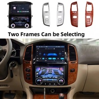 Nuevo Reproductor de Radio para Auto con Pantalla Táctil LCD IPS Android para Toyota Land Cruiser LC100 2003-2007 Lexus LX470, DVD para Auto, GPS, Navegación