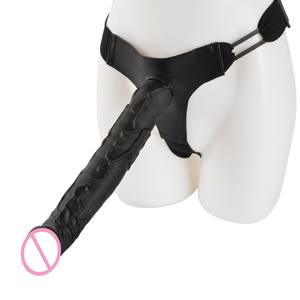 Dildo double tête extra-long de 35 cm, portable, pour masturbation <span class=keywords><strong>gay</strong></span>, jouet sexuel artificiel, simulé pour couple lesbien - Product Image 2