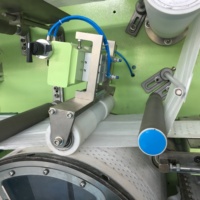 Machine de fabrication automatique de couches pour bébés semi-servo Welldone avec machines à couches à grande taille
