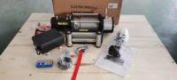 2000-20000lbs 12V 24V 4WD tout-terrain 4x4 treuil électrique avec câble en acier synthétique pour véhicules